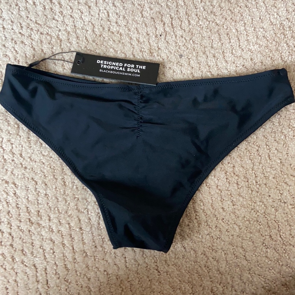 Blackbough black swim bottoms